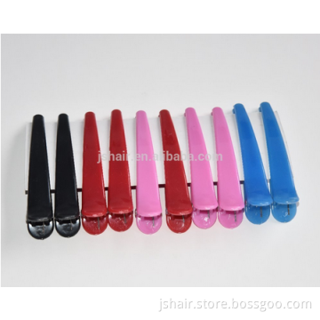 Plastic Alligator fancy hair clips with accessories for woman